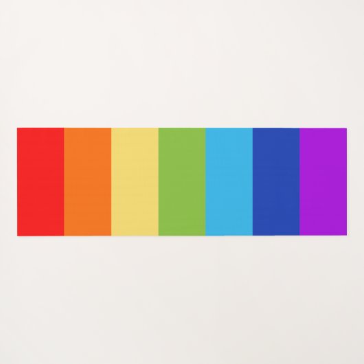 7 Chakra Symbolen Yogamat (Achterkant (horizontaal))