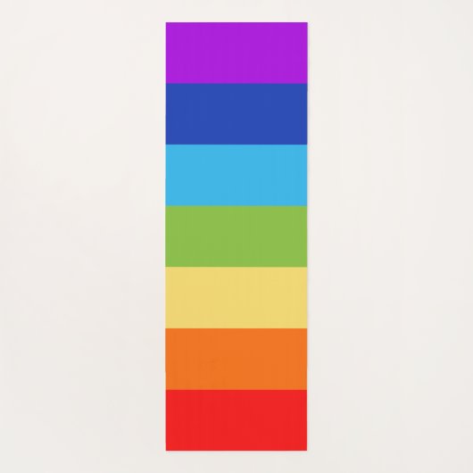 7 Chakra Symbolen Yogamat (Achterkant)