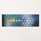 7 Chakra Universe Yogamat (Voorkant (horizontaal))
