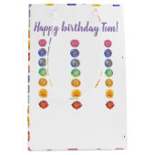 7 chakra waterverf kunst medium cadeauzakje (Voorkant)