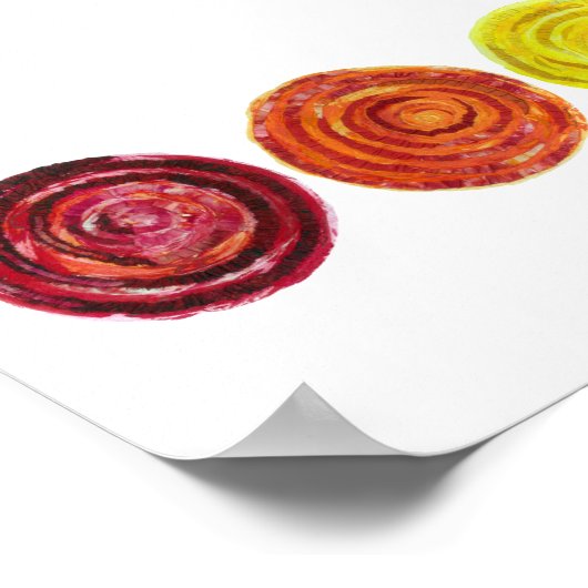 7 Chakras #1 Clearing Artwork Poster (Hoek)