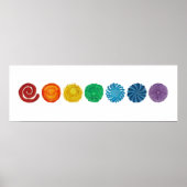 7 Chakras #1 Clearing Artwork Poster (Voorkant)