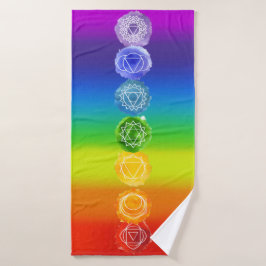 7 Chakras Bad Handdoek