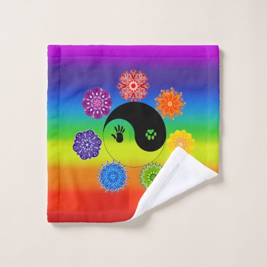 7 Chakras Bad Handdoek (Wasdoekje)