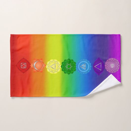 7 Chakras Bad Handdoek (Handdoek)