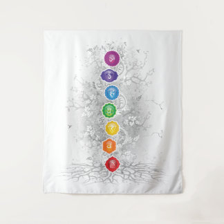 7 Chakra's Boom Tapestry - 26 Wandkleed