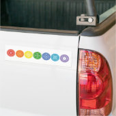 7 Chakras Bumpersticker (Op Truck)