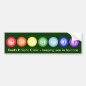 7 Chakras Bumpersticker (Voorkant)