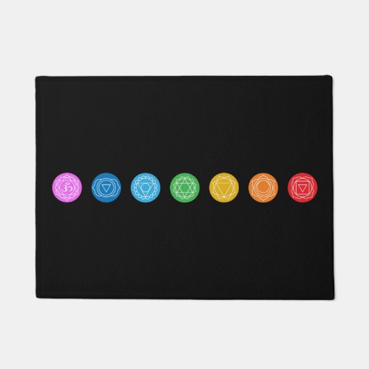 7 Chakras Deurmat (Voorkant)