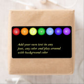 7 Chakra's en hun symbolen Etiket (Insitu)