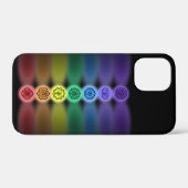 7 chakra's Hoesje-Mate iPhone hoesje (Achterkant (horizontaal))