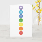 7 Chakras Kaart (Gele Bloem)