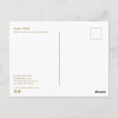 7 Chakras Kundalini Healer Briefkaart (Achterkant)