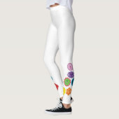 7 Chakras Kundalini Yoga Chakra Leggings, M Leggings (Links)