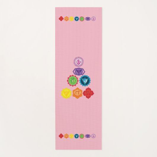 7 Chakras Kundalini Yoga Chakra Yoga Mat (Voorkant)