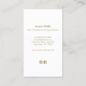 7 Chakras Kundalini Yoga Healer Visitekaartje (Achterkant)