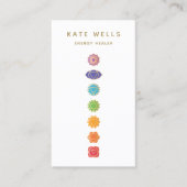 7 Chakras Kundalini Yoga Healer Visitekaartje (Voorkant)