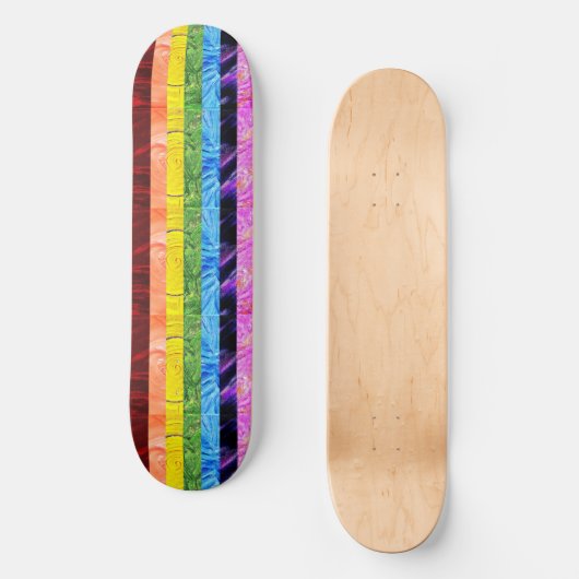 7 Chakras Persoonlijk Skateboard (Voorkant)