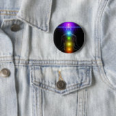 7 Chakra's Ronde Button 5,7 Cm (In situ)