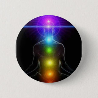 7 Chakra's Ronde Button 5,7 Cm