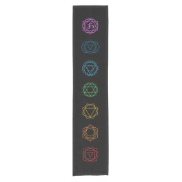 7 Chakras Short Table Runner Korte Tafelloper