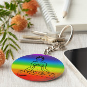 7 Chakras Sleutelhanger (Zijkant)