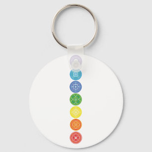7 Chakras Sleutelhanger