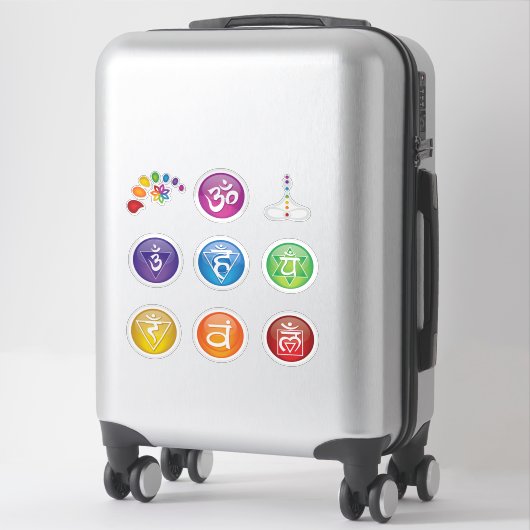 7 Chakra's Sticker 10 Set #05 (Koffer)