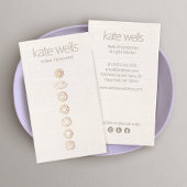 7 Chakras Yoga Docent Visitekaartje