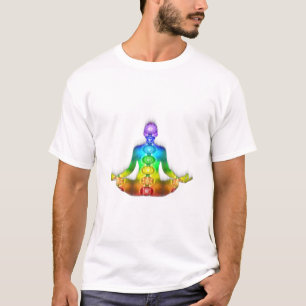 7 Chakras Yoga Meditation Yaga en Fitness Lover T-shirt
