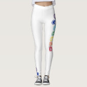 7 Chakras Yoga Pants Leggings (Voorkant)