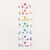 7 Chakras Yoga Poses Yoga Mat - 74wbg (Voorkant)