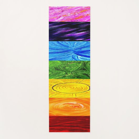 7 Chakras Yogamat (Voorkant)