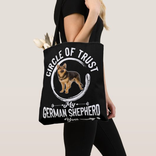 7 Circle of Trust Mijn Duitse Herder Tote Bag (Dichtbij)