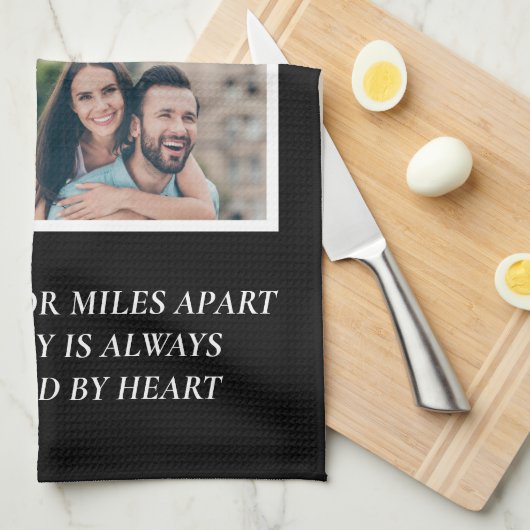 7 Citaat voor Photo Collage Black Family Quote Theedoek (Quarter Fold)