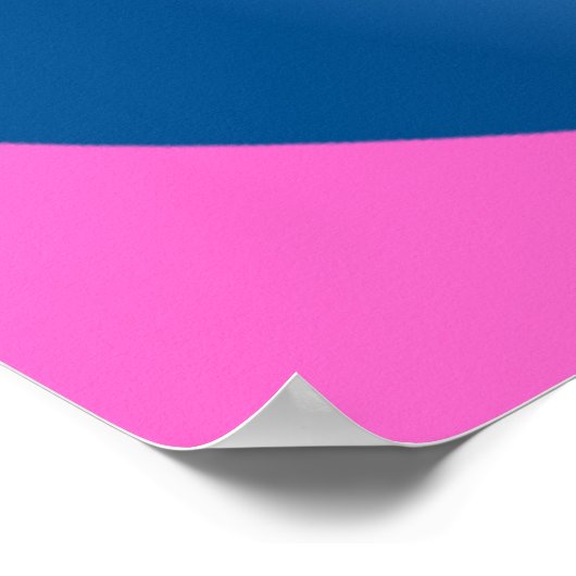 7 Continenten afdrukken op 3 ft bij 1,2 ft Poster (Hoek)