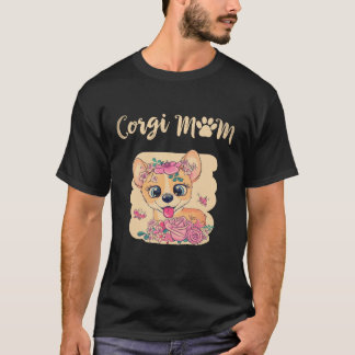 7 Corgi Moeder Corgi T-shirt