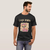 7 Corgi Moeder Corgi T-shirt (Voorkant volledig)