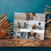 7 Custom Photo Collage Best Mom Ever Fotoplaat (Zijkant)