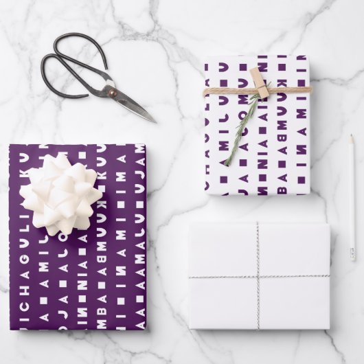 7 DAGEN KWANZAA INPAKPAPIER VEL (Voorkant)