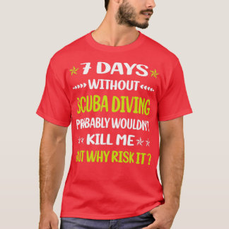 7 dagen zonder duikduiker t-shirt