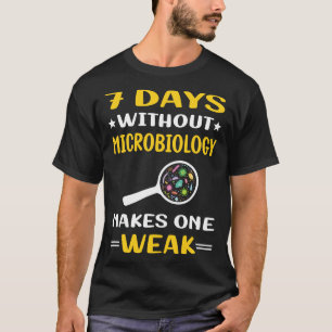 7 dagen zonder microbioloog t-shirt
