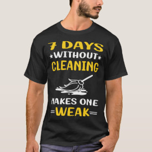 7 dagen zonder reiniging t-shirt