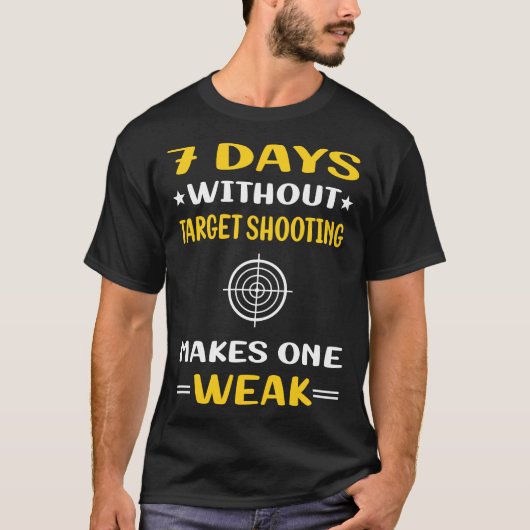 7 dagen zonder schietpartij t-shirt (Voorkant)