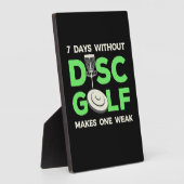 7 dagen zonder schijfgolf fotoplaat (Zijkant)