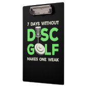 7 dagen zonder schijfgolf klembord (Links)
