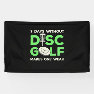 7 dagen zonder schijfgolf spandoek