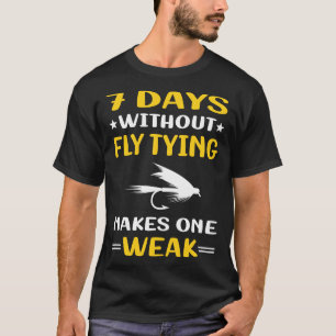 7 dagen zonder vliegen binden t-shirt