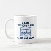 7 dagen zonder woordspeling koffiemok (Links)