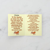 7 De Spider -Sample notitiekaart grootte (Binnen)